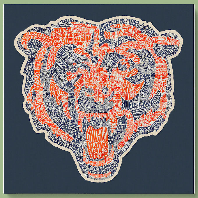 Chicago Bears 100th Anniversary – Mshay Prints